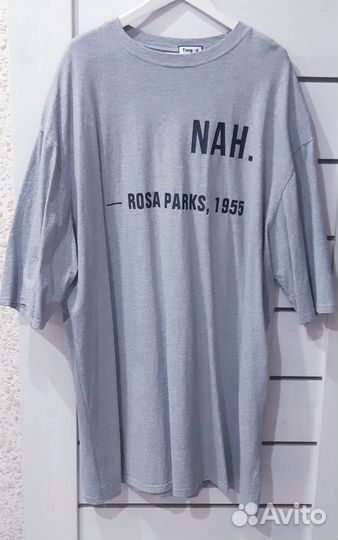 Платье трикотажное оверсайз