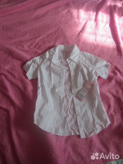 Рубашка рост 146см, глория джинс, новая