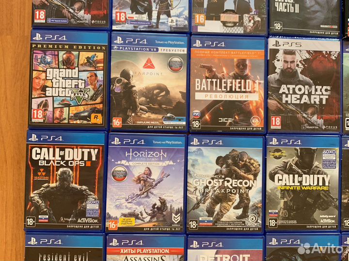 Игры для PS4/PS5(продажа,аренда,обмен)