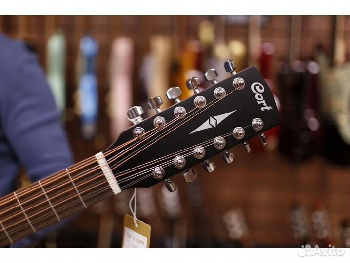 Cort AD810-12-wbag-OP - Акустическая гитара 12-стр