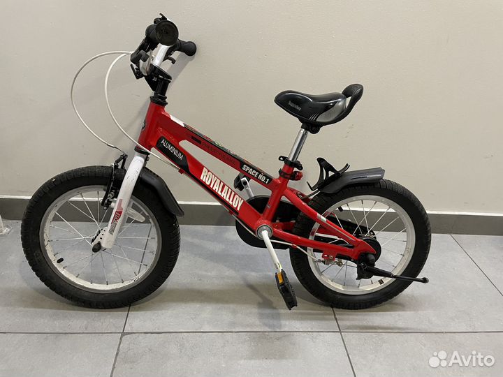 Детский велосипед Royalalloy 16 алюминий