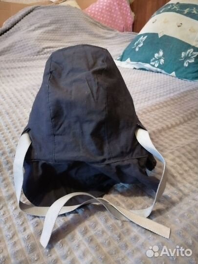 Подшлемник ватный. строительный. шапка. СССР