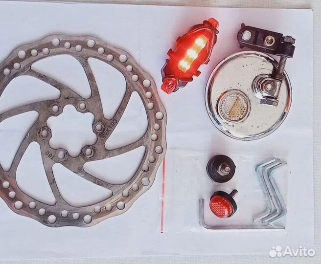 Аксессуары (запчасти) на вело