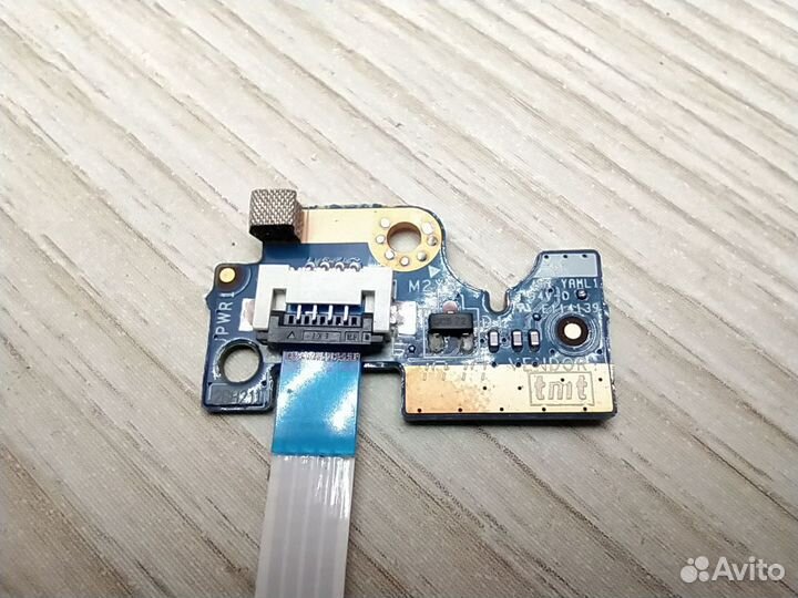 Плата кнопки включения hp 15-bs042ur б/у