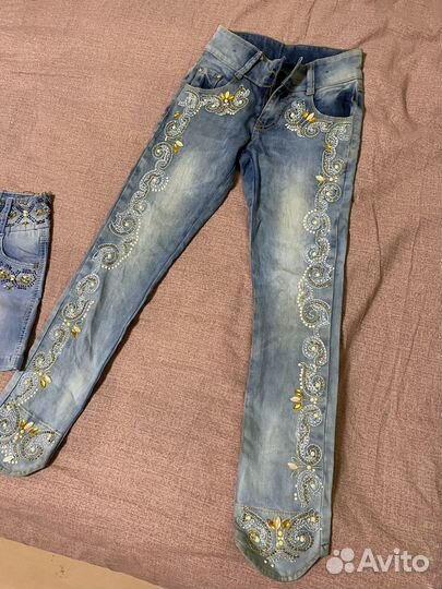 Вещи пакетом на девочку 122 140