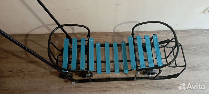 Санки двухместные