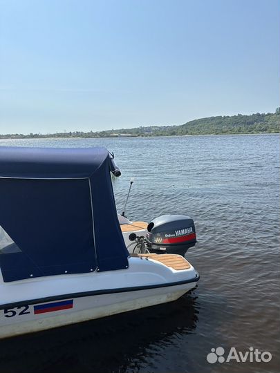Катер с хардтопом + Yamaha Enduro