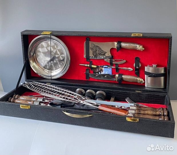 Шашлычный набор в кейсе