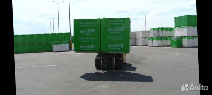 Газоблоки от произоводителя. Объём