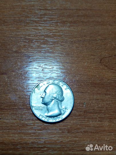 Монета Liberty 1776-1976