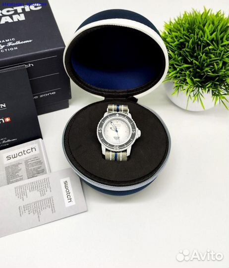 Часы Swatch blancpain Antarctic ocean (Арт.71190)