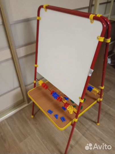 Мольберт, доска меловая, магнитная, столик