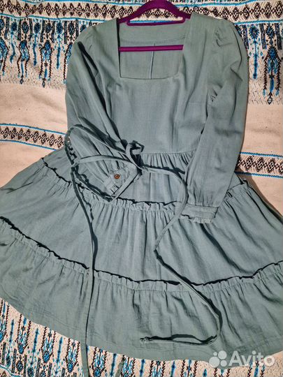 Платье женское 42-44 плательный хлопок