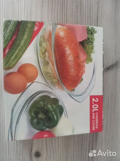 Стеклянная посуда для запекания