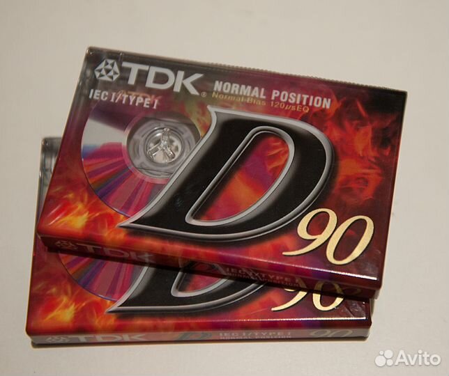 Аудиокассеты TDK D 90