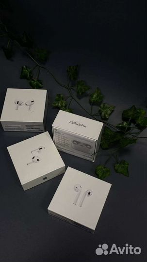 Наушники Airpods 2/3/pro/pro2