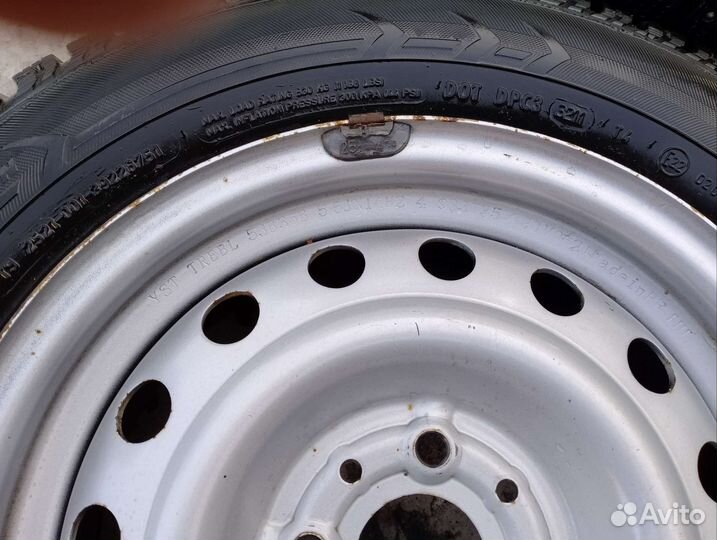 Зимние колеса R14 на ваз