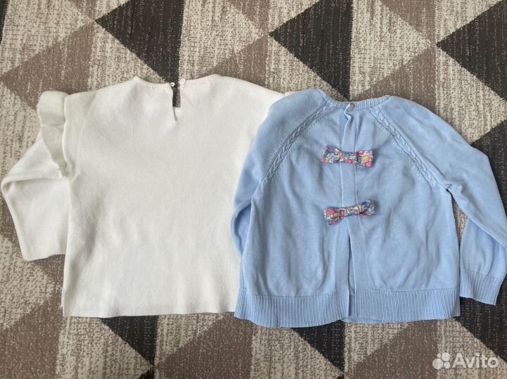 Кофточки для девочки 86-92 zara ralph lauren