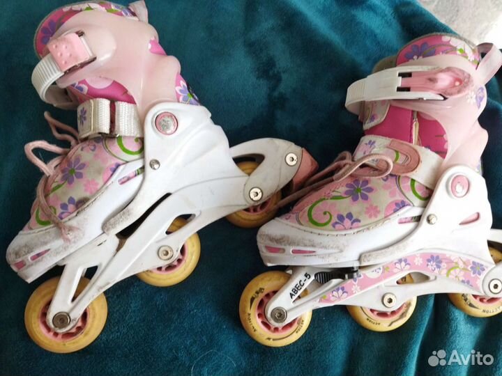Роликовые коньки детские раздвижные 26-29