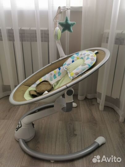 Детские электронные качели шезлонг