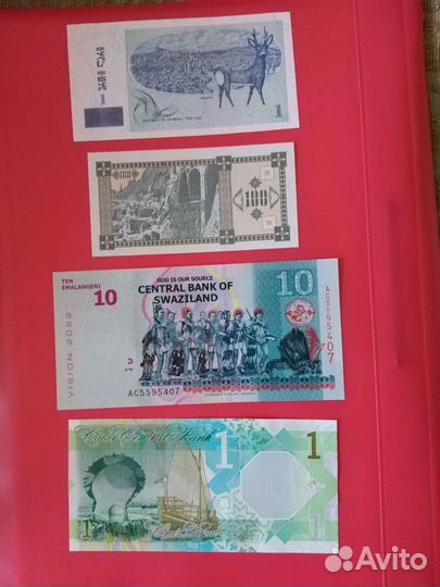 Банкноты разных стран