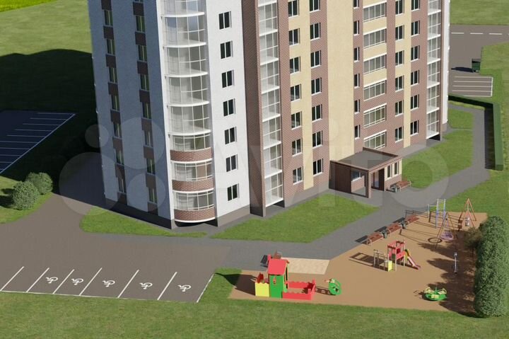 2-к. квартира, 59,6 м², 2/10 эт.