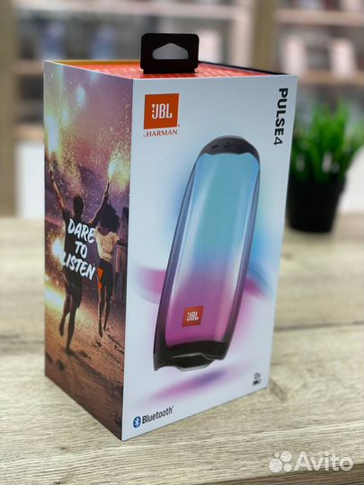 Портативная колонка JBL Pulse 4, Черная