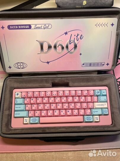 KBDfans D60 lite X epbt Acid House & Sweet Girl