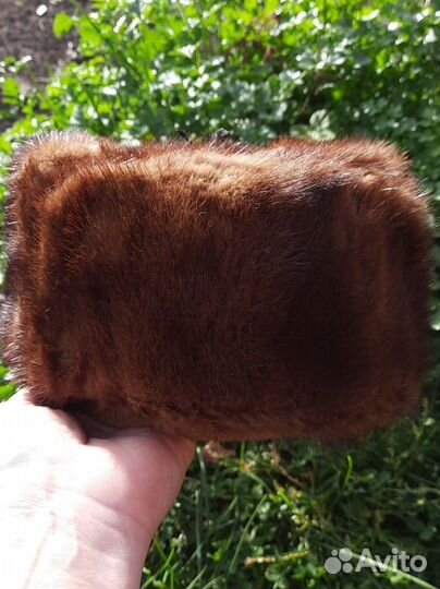 Норковая шапка мужская СССР