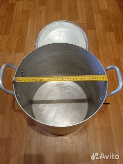 Кастрюля алюминиевая 30литров.отличная