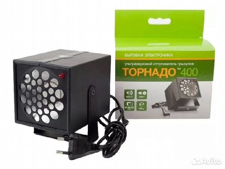 Отпугиватель мышей Торнадо-400 (Россия)