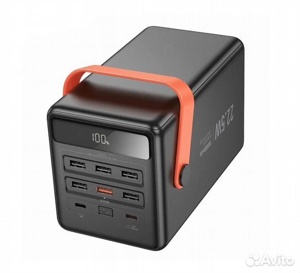 Внешний аккумулятор powerbank 100 000mAc 22,5W