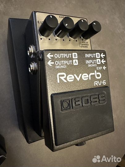 Boss rv6 педаль ревербератор