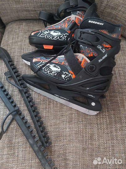Коньки Nordway, размер 31-35