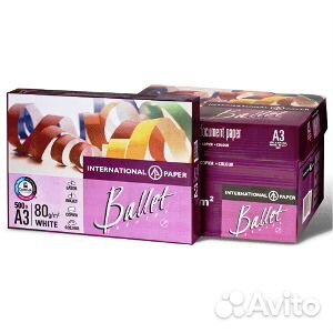 Бумага А3 Ballet Premier класс А