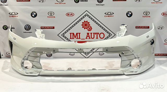 Бампер Передний для тойота камри 55 белый купить в Москве с доставкой ...