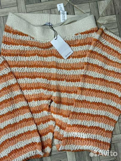 Брюки вязаные S, M