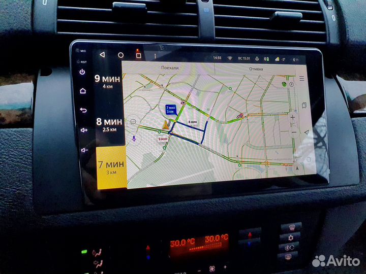 Магнитола BMW E39/E53 Android