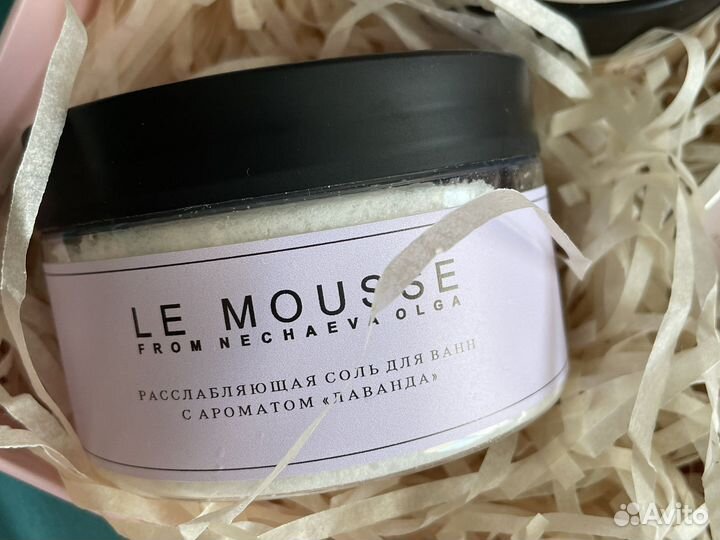 Соль для ванн le mousse