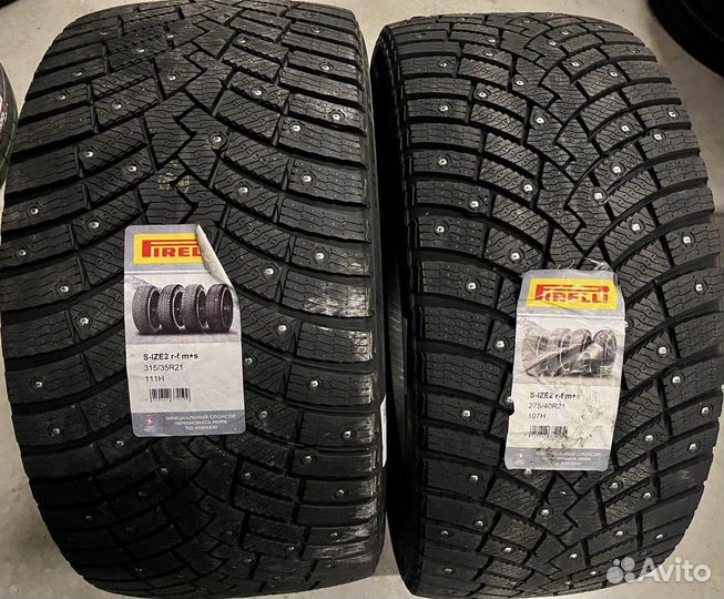 Pirelli Ice Zero 2 275/40 R21 и 315/35 R21 111H