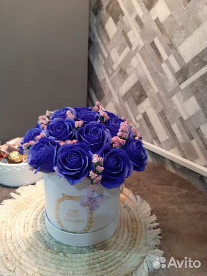 Букет цветов из мыла