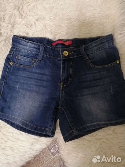 Шорты джинс на девочку 140р