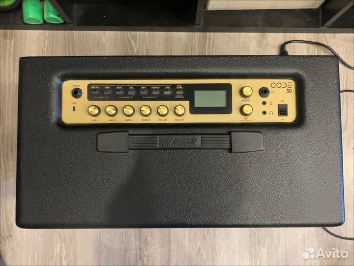 Гитарный комбоусилитель Marshall Code 50