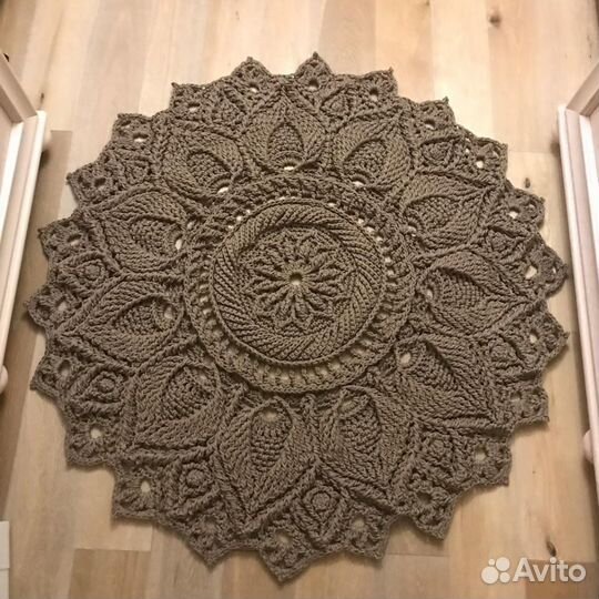 Ковер ручная работа (полиэфирный шнур)