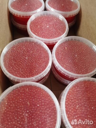 Икра красная кижуча