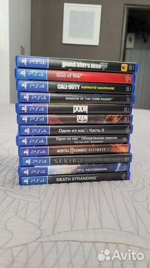 Диски для игры Sony PS4