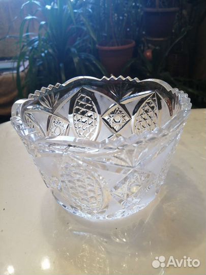 Хрустальные салатники СССР