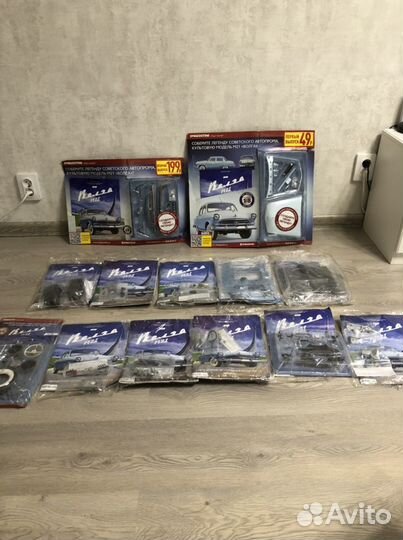 Журналы выпуски волга М21 деагостини 1:8