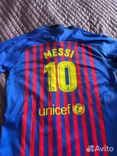 Футболка майка игровая F.C.B. Messi Rakuten