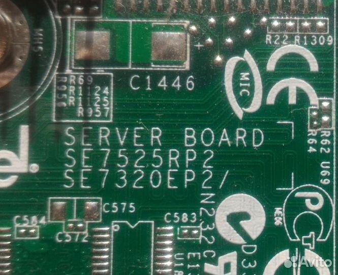 Серверная материнская плата SE7320EP2 s604 DP